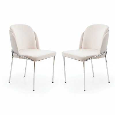 Design Sala da pranzo 2x Sedie Set Nuovo Sedia Set Poltrona Imbottita
