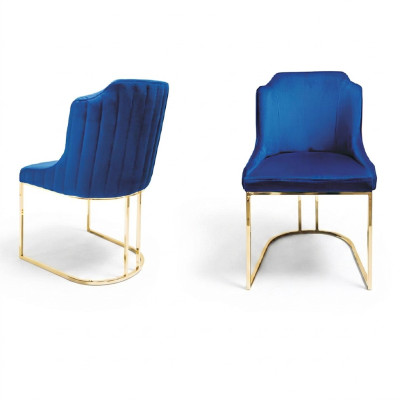 Sedia Legno Sedia Poltrona Sala da Pranzo Sedie Sedia da Ufficio Blu Sedia da Cucina