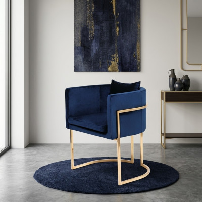 Sedia 2x sedie da pranzo Sedie poltrona Acciaio inossidabile Design Mobili in metallo Acciaio