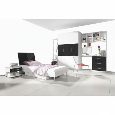 Camera da letto per ragazzi Bambini Armadio Comodino Tavolo Nuovo 5 pezzi.