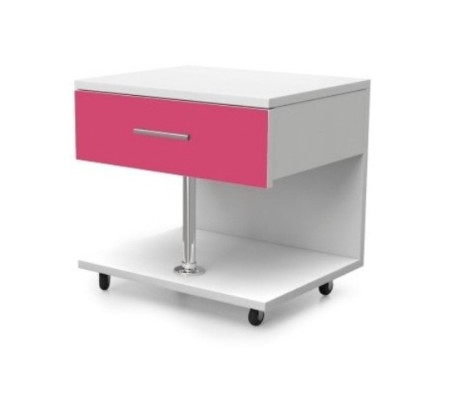 Set camera da letto per bambini rosa letto comodino armadio scrivania libreria nuovo 5 pezzi.
