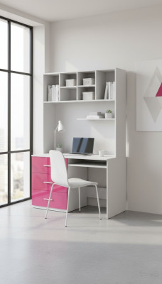 Scrivania lucida rosa tavolo camera per bambini camera da letto per adolescenti ragazze tavoli nuovi
