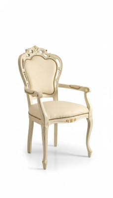 Sedia Sedia da pranzo Mobili Sedie Legno Design di lusso classico Poltrona Nuovo