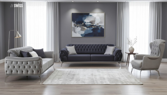 Poltrona 1 posto Bianco Poltrona Design di lusso Mobili eleganti Stile italiano