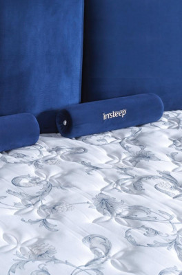Letto in metallo blu Design arredi da camera eleganti Mobili da camera di lusso Moderni Nuovi
