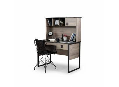 Scrivania Moderna in Legno per Ragazzi Camera da Letto Bambini Marrone Arredamento Design Camera da Letto Nuova