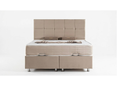Letto boxspring di lusso Letti matrimoniali Mobili da camera da letto 120x200cm