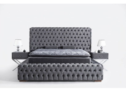 Comodino Grigio Tavolino Tavolo Legno Tavoli Mobili Comodini Camera da Letto