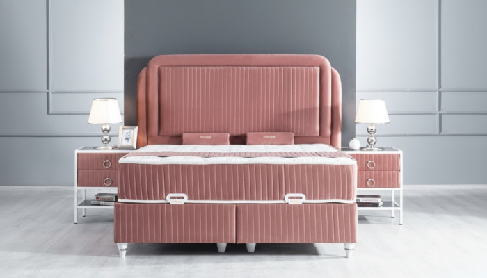 Comodino rosa moderno design comodini notturni 1x