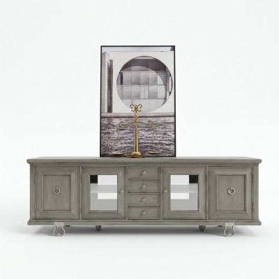 Console armadio mobile tv mobili credenza soggiorno credenza legno grigio