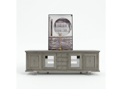 Console armadio mobile tv mobili credenza soggiorno credenza legno grigio