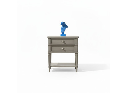 Comodino design tavolini da appendere camera da letto in legno consolle mobili di lusso grigi
