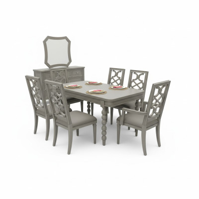 Garnitura In Legno Set Di Mobili Set Da Pranzo Pranzo Set 6 Sedie Set Sedie Nuove