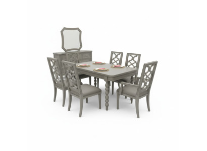 Garnitura In Legno Set Di Mobili Set Da Pranzo Pranzo Set 6 Sedie Set Sedie Nuove