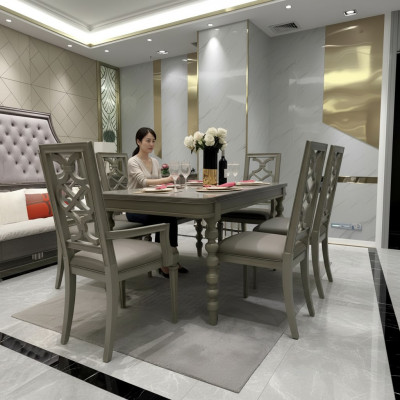 Sala da pranzo Tavolo Tavolo in legno Tavolo di lusso Tavolo da pranzo di design Mobili in legno Tavoli da pranzo 160x90cm  Sala da pranzo Tavolo Tavolo in legno Tavolo di lusso Tavolo da pranzo di design Mobili in legno Tavoli da pranzo 160x90cm