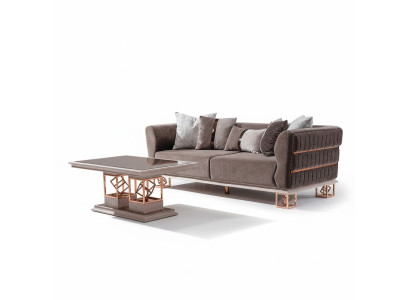 Salotto divano a tre posti Divani a tre posti Sedili Design moderno Divano Mobili Stile