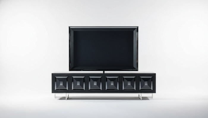 Set di supporti TV, poltrona, tavolino, tavolino, tavolino da salotto 5 pezzi grigio nuovo