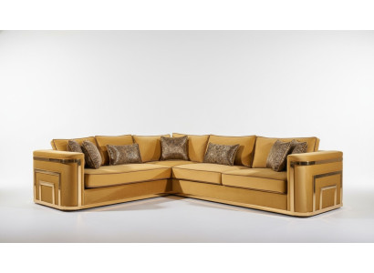 Eckcouchen Möbel Stoff Wohnlandschaft Ecksofa L Form Sofa Eckgarnitur  Divano ad angolo in tessuto per soggiorno Divano ad angolo in forma di L divano insieme