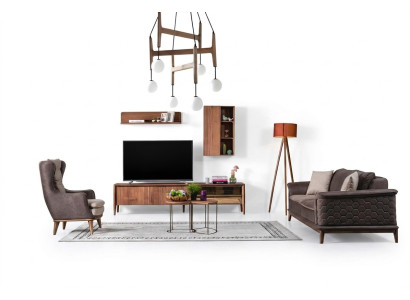 Divano set Divano di lusso Set di divani Poltrone 3+1 posti Tessuto Design moderno Nuovo