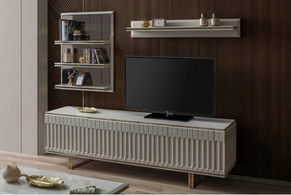 Lusso parete televisiva salotto rtv Mobile TV supporto consolle mobile scaffale parete abitabile