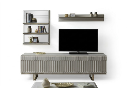 Lusso parete televisiva salotto rtv Mobile TV supporto consolle mobile scaffale parete abitabile