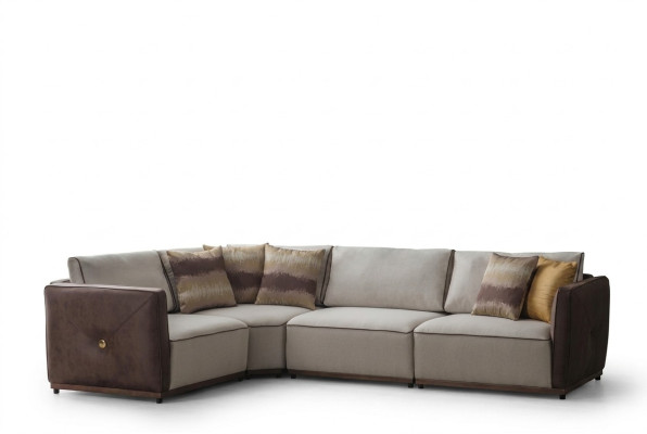 Divano angolare a forma di L, design del soggiorno angolare di lusso Divano.
