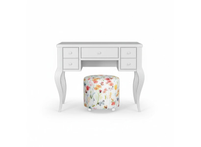 Set da toeletta sgabello cameretta mobili per bambini moderni in legno di lusso.   Set da toeletta con sgabello, mobili per la camera dei bambini moderni in lussuoso legno.