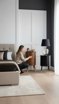 Armadio comò comodino Armadi Classici di lusso Comodini Nuova camera da letto  