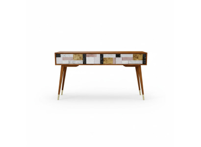 Tavolo consolle consolle credenza sideboard in legno design moderno di lusso.