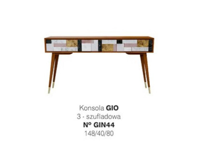 Tavolo consolle consolle credenza sideboard in legno design moderno di lusso.