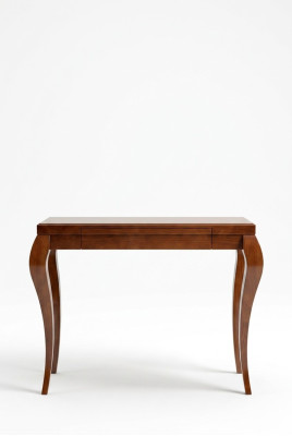 Tavolo da console marrone in legno nuovo