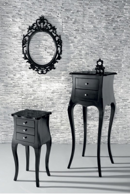 Tavolino del salotto Tavolo Tavoli Soggiorno Lusso Nero Tavolo Mobili Classici