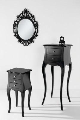 Tavolino del salotto Tavolo Tavoli Soggiorno Lusso Nero Tavolo Mobili Classici