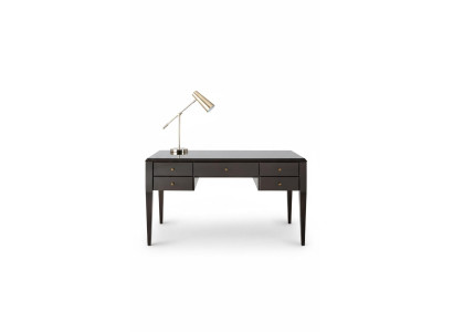 Scrivania Tavolo Ufficio Ufficio Tavolo da ufficio Tavolo per computer Legno Lusso Marrone Design