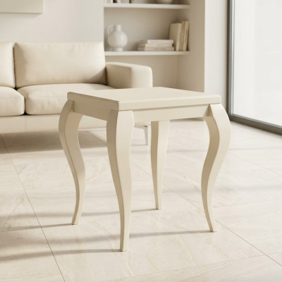 Tavolino da salotto Tavolino d'appoggio Tavoli Soggiorno Lusso Beige Moderno Tavolo Mobili Nuovi