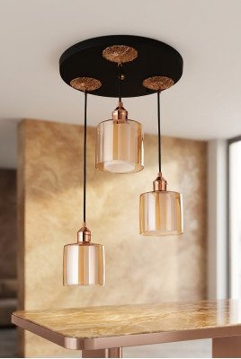 Lampadario Lampadario a soffitto Lampada da soffitto Lampada Moderna Oro Nuova