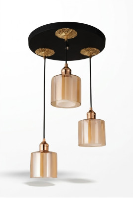 Lampadario Lampadario a soffitto Lampada da soffitto Lampada Moderna Oro Nuova