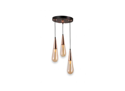 Lustro di lusso lampadario lampadario a soffitto lampada da soffitto moderna in vetro dorato.