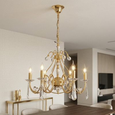Lampadario classico a soffitto lampadario a soffitto oro luce lampadario nuovo