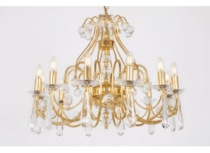 Lustro lusso lampadario lampadario lampada da soffitto oro arte