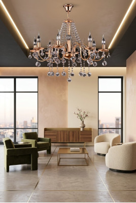 Reale lusso lampadario soffitto corona lampada lampada a soffitto illuminazione a soffitto lampadario a sospensione