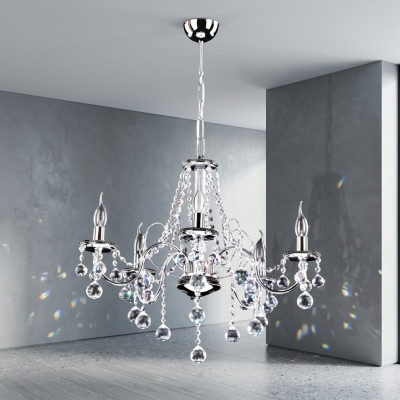Lustro di lusso in cristallo lampadario lampada a soffitto lampadario sontuoso