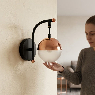 Lampada da parete Lampadario a soffitto Applique Lampadario Lampade a parete LED Oro