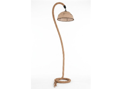 Lampada da terra Stand Luxus Luminarie Lampada Beige Corda Nuova