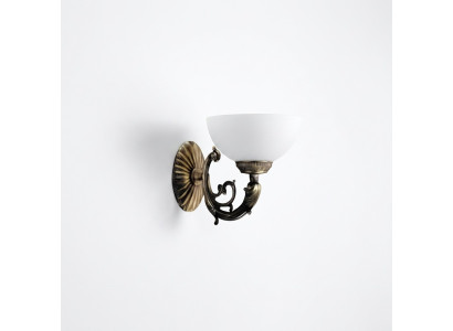 Lampada da parete Applique da parete Applique Candelabro Lampade da parete in Metallo Grigio
