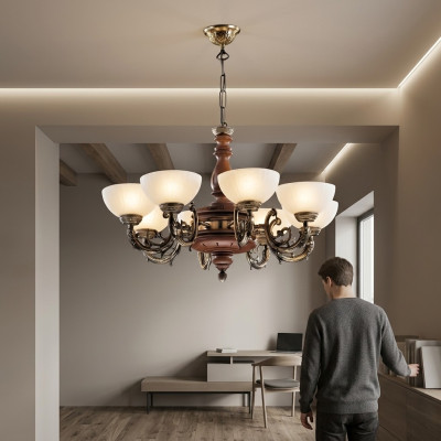 Lampadario lampadario lampadario lampadario lampada soffitto marrone Classico