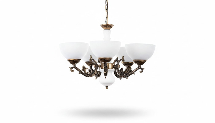 Lampadario Lampadario Lampadario Lampada da soffitto Marrone Classico