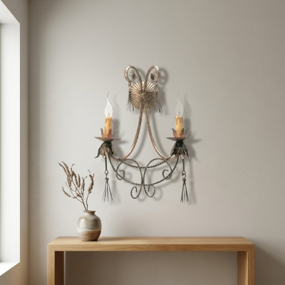 Applique Lampadario Applique Appliques Lampade da Parete Beige Lusso Nuovo