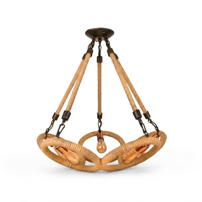 Lampadario a soffitto lustrino lampadario lampada da soffitto lampada vetro marrone moderno