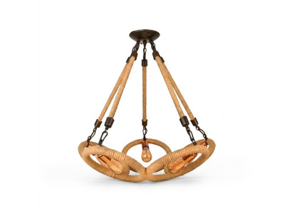 Lampadario a soffitto lustrino lampadario lampada da soffitto lampada vetro marrone moderno